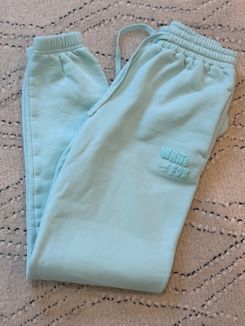 White Fox Boutique Mint Green Sweatpants XXS